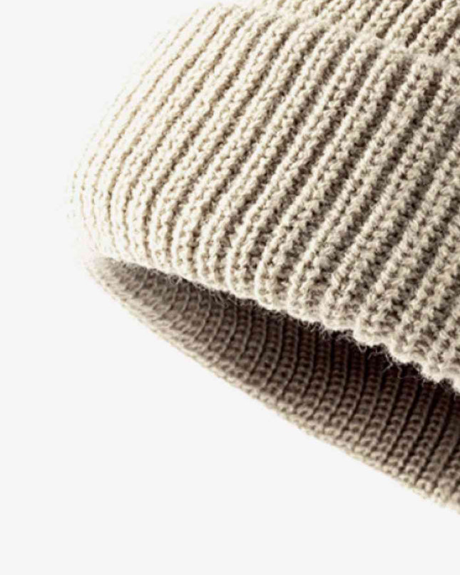 Calling For Winter Rib-Knit Beanie