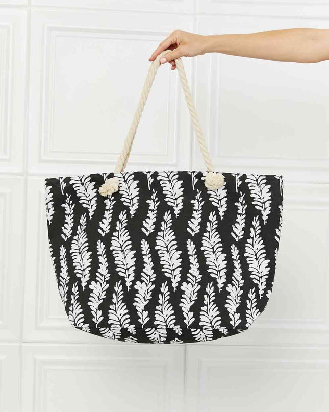 Justin Taylor Don't Leaf Me Tote Bag