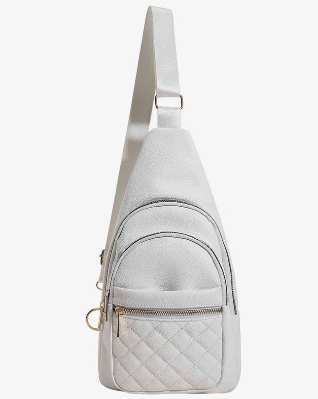 PU Leather Sling Bag