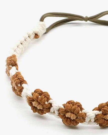 Assorted 2-Pack In My Circle Daisy Macrame Headband