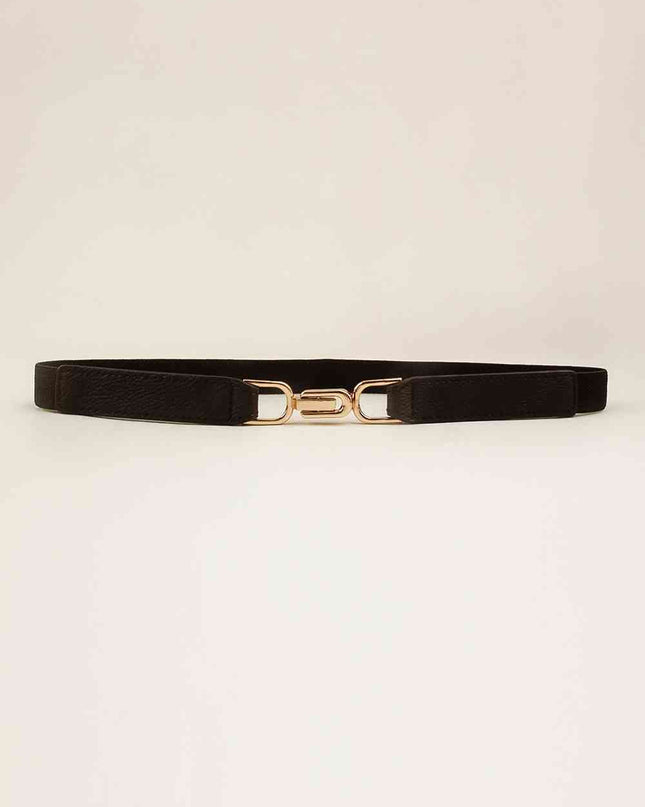 Alloy Buckle Elastic Belt