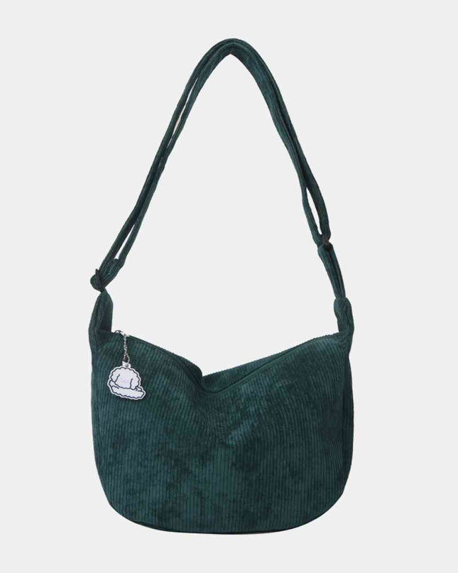 Large Corduroy Shoulder Bag