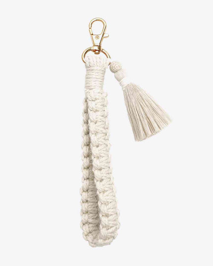Wristlet Keychain with Tassel