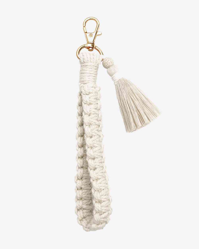 Wristlet Keychain with Tassel
