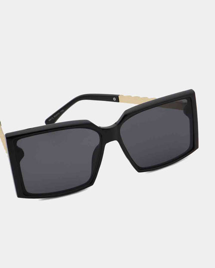 Polycarbonate Frame Square Sunglasses