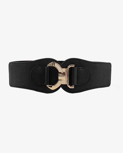 Alloy Buckle Elastic Belt