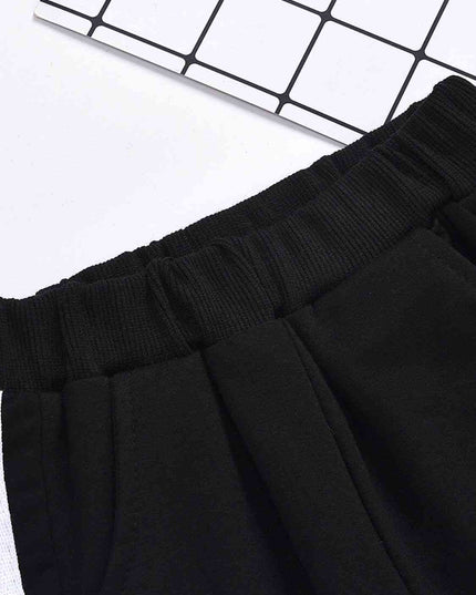 Kids Side Stripe Contrast Joggers