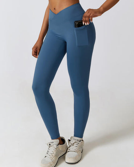 Wide Waistband Active Leggings