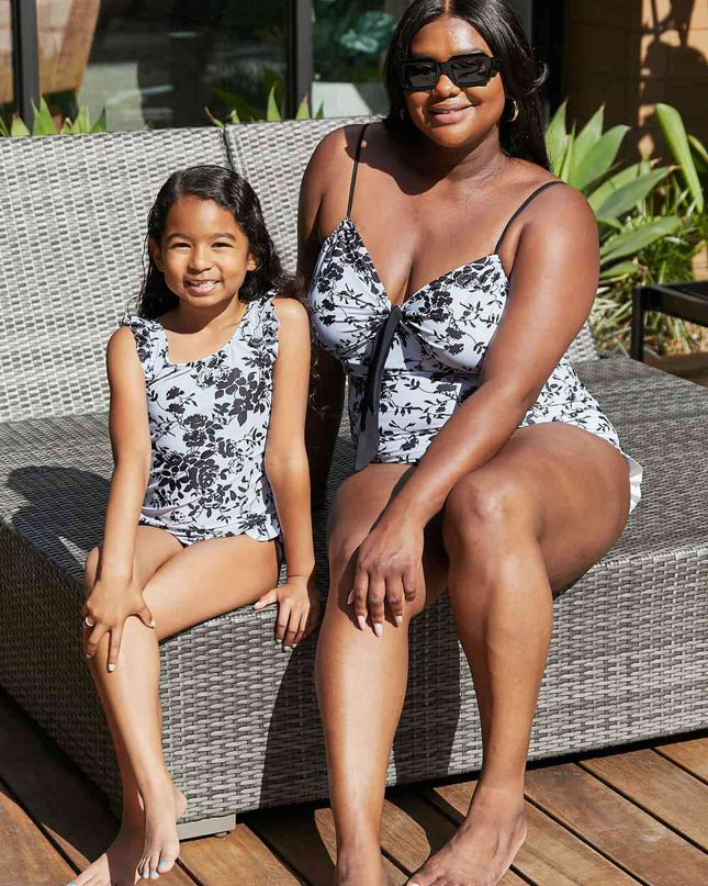 Marina West Swim Côte d'Azur Ruffle Trim One-Piece Swimsuit