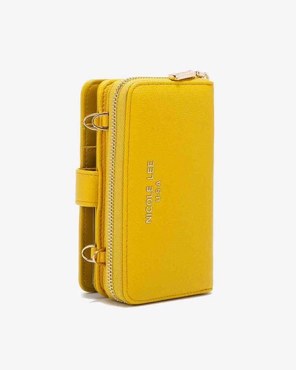 Nicole Lee USA Two-Piece Crossbody Phone Case Wallet