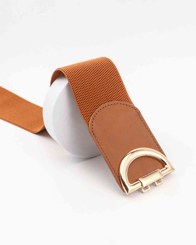 D Buckle Elastic Belt