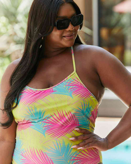 Marina West Swim High Tide One-Piece in Multi Palms