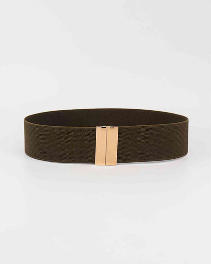 Alloy Buckle Elastic Belt