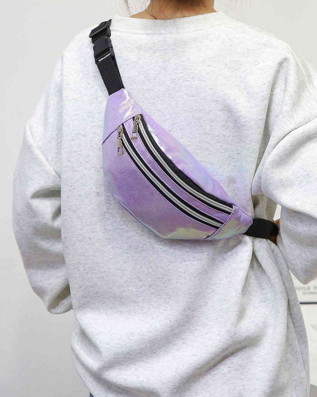Gradient Polyester Sling Bag