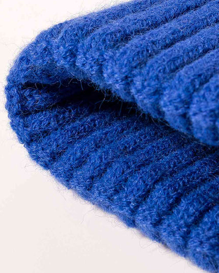 Rib-Knit Cuff Beanie