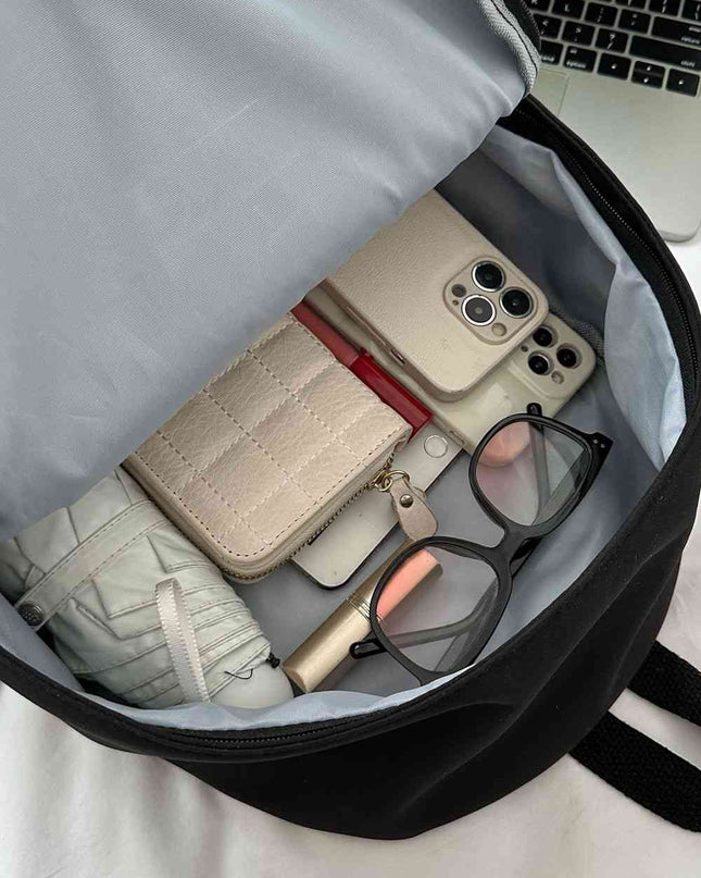 Nylon Large Backpack