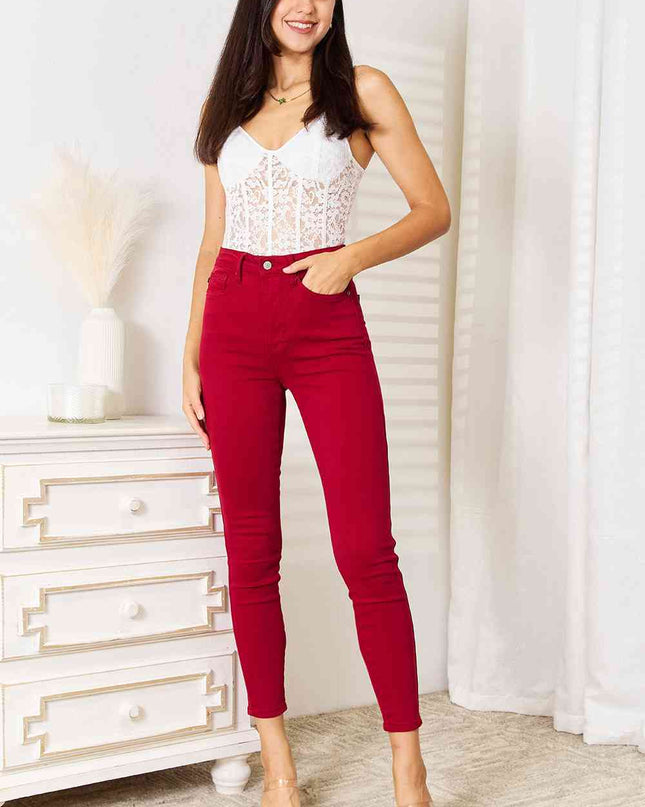 Judy Blue Full Size High Waist Tummy Control Skinny Jeans