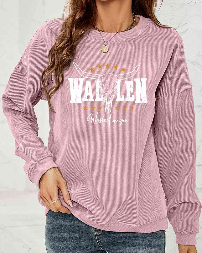 THE HELL I WON'T Graphic Sweatshirt