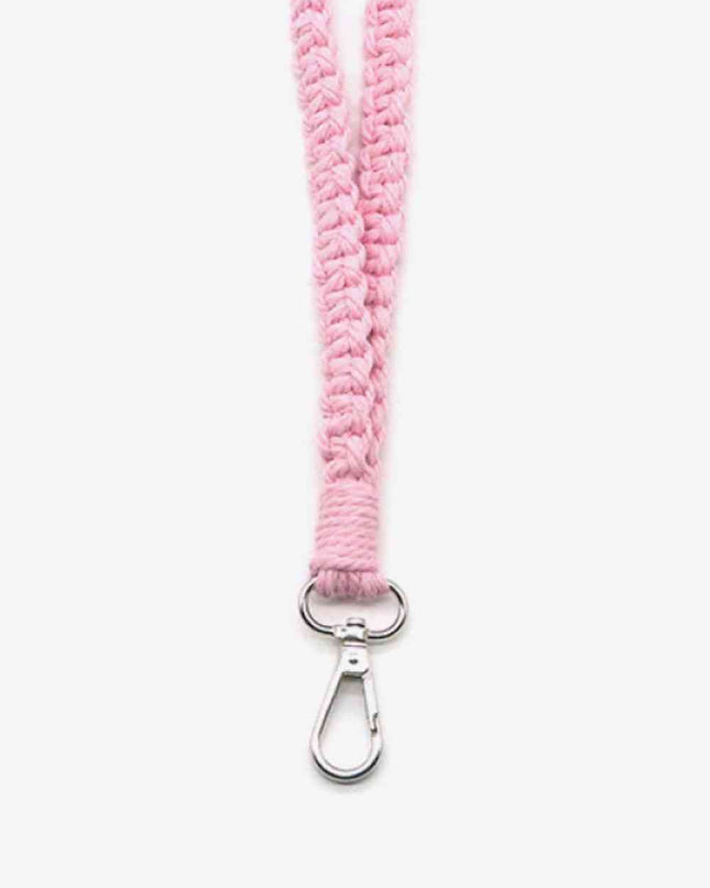 Assorted 2-Pack Hand-Woven Lanyard Keychain