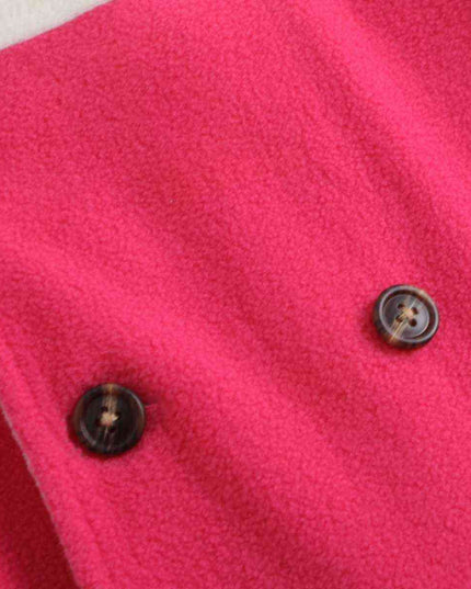 Two-Tone Double-Breasted Jacket