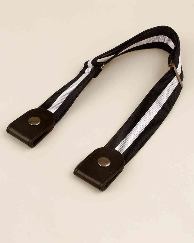 PU Elastic Snap Closure Belt