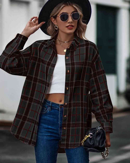 Plaid Long Sleeve Shirt