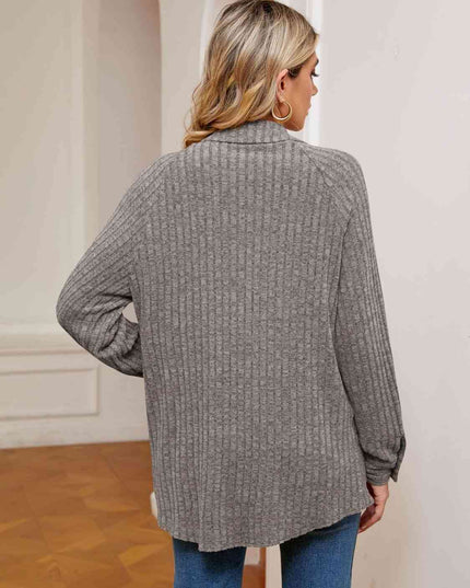 Button Down Collared Shacket