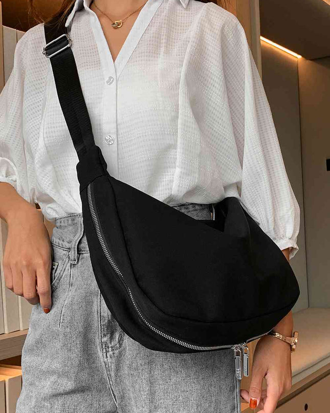 Large Nylon Crossbody Bag