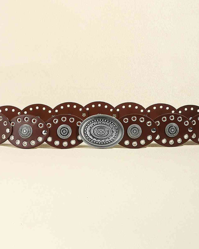 Oval PU Belt