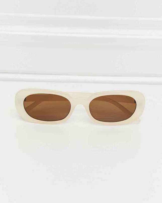 Oval Full Rim Sunglasses