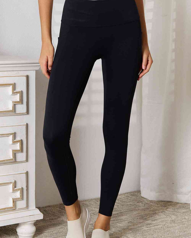Basic Bae Wide Waistband Sports Leggings