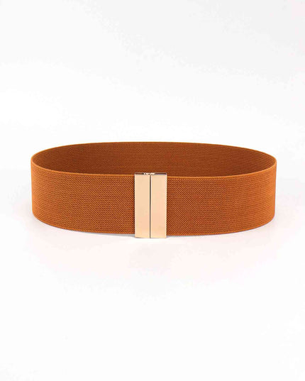 Alloy Buckle Elastic Belt