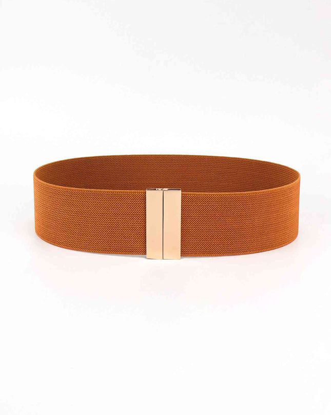Alloy Buckle Elastic Belt