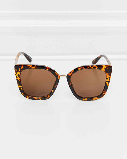 Cat Eye Full Rim Polycarbonate Sunglasses