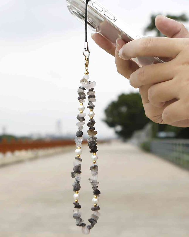 Natural Stone Key Chain