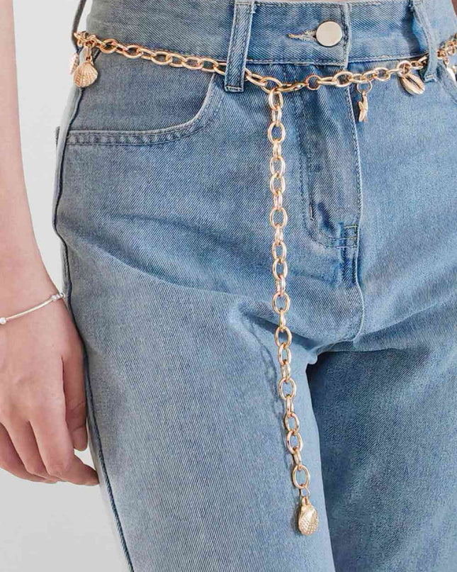 Ocean Element Charm Chain Belt