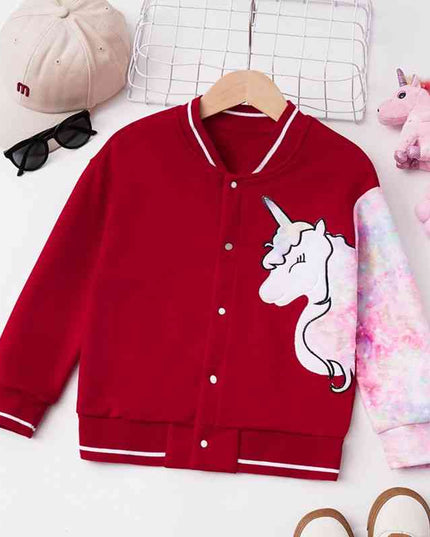 Unicorn Graphic Long Sleeve Jacket