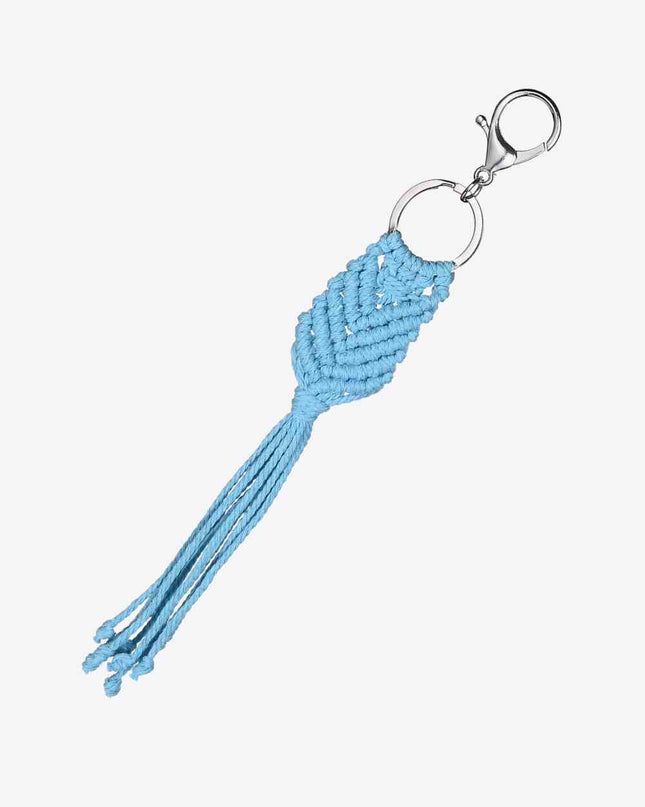 Assorted 4-Pack Handmade Fringe Keychain