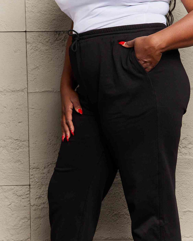 Simply Love Full Size Drawstring Sweatpants