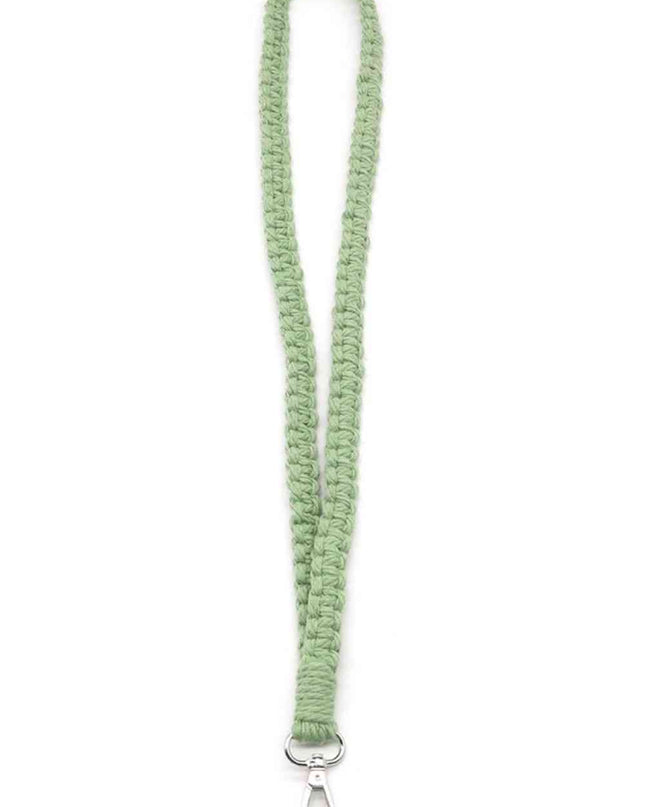 Assorted 2-Pack Hand-Woven Lanyard Keychain