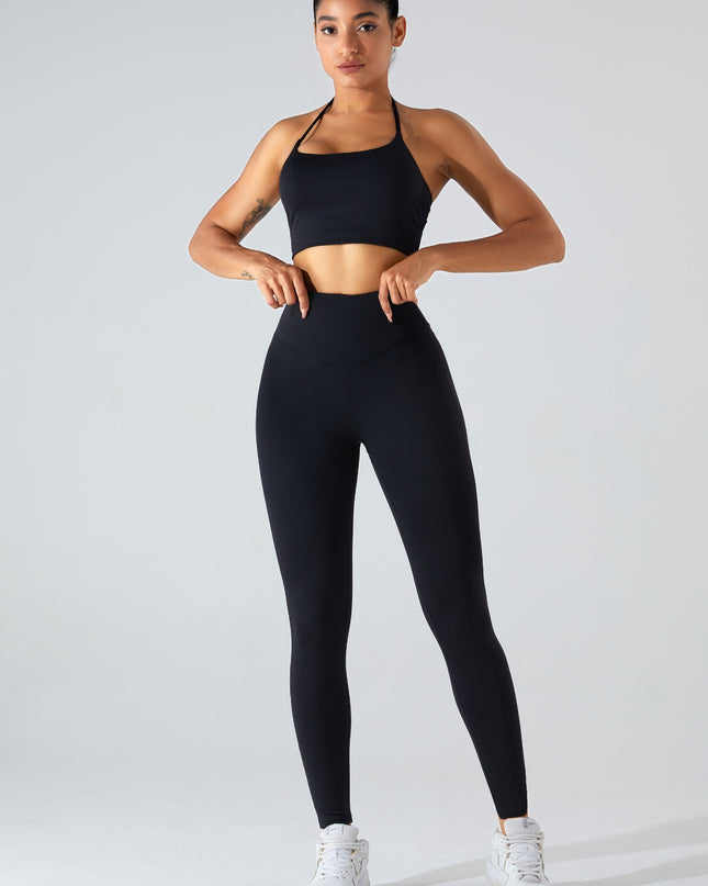 High Waist Wide Waistband Active Leggings