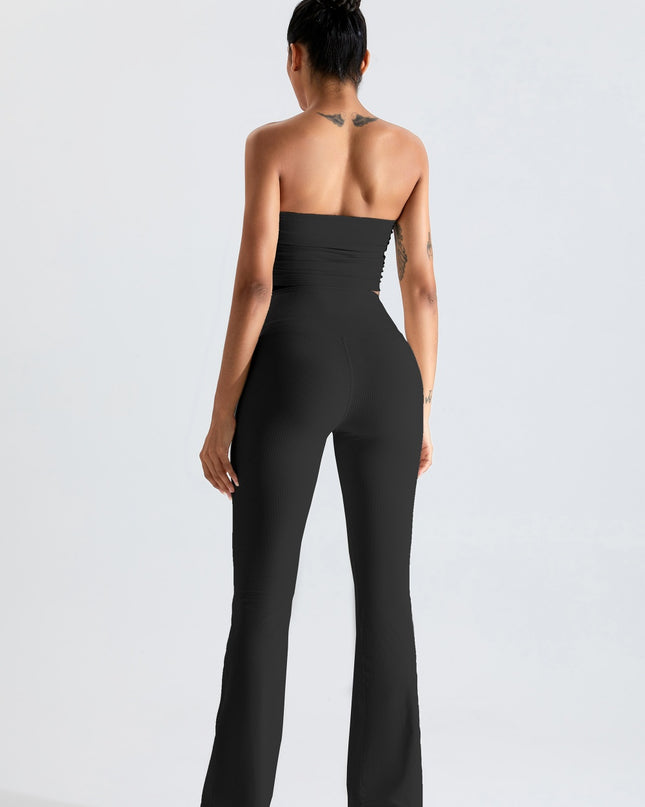 Ribbed Active Bandeau Top