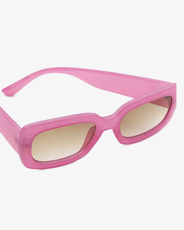 Polycarbonate Frame Rectangle Sunglasses