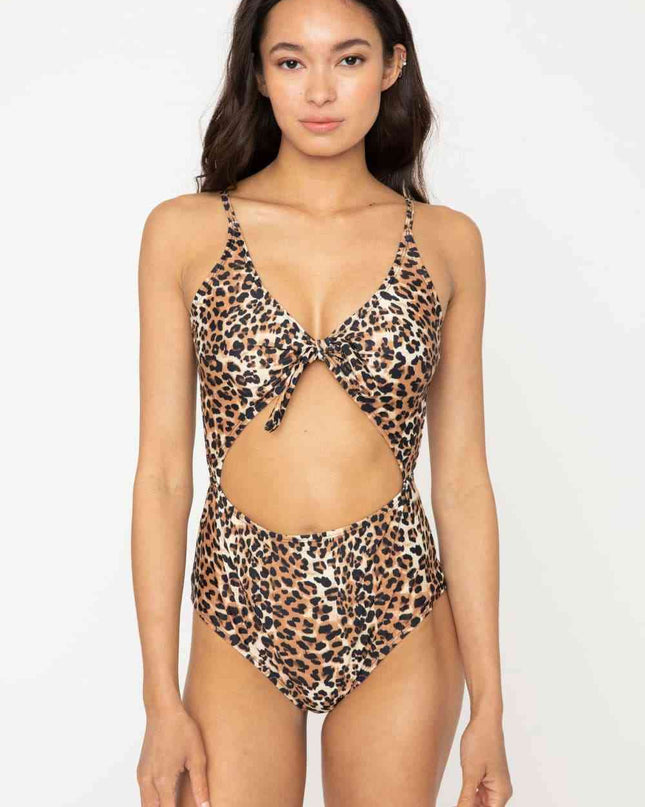 Marina West Swim Lost At Sea Cutout One-Piece Swimsuit
