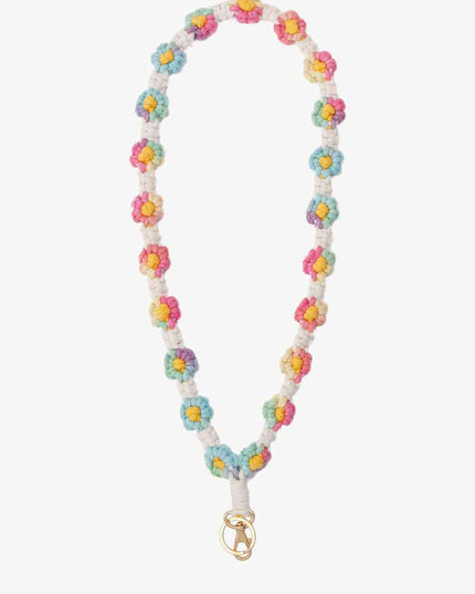 Floral Lanyard Key Chain