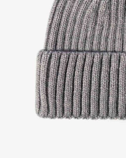Rib-Knit Cuff Beanie