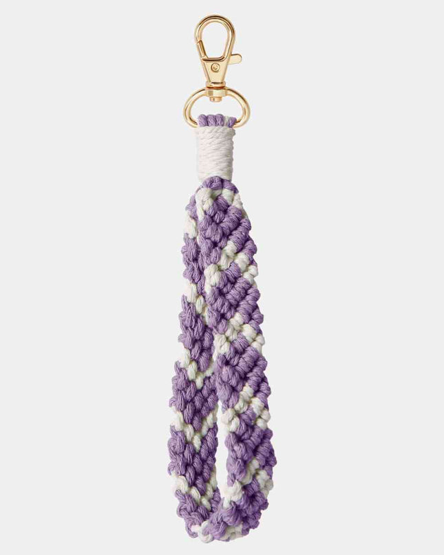 Macrame Wristlet Key Chain
