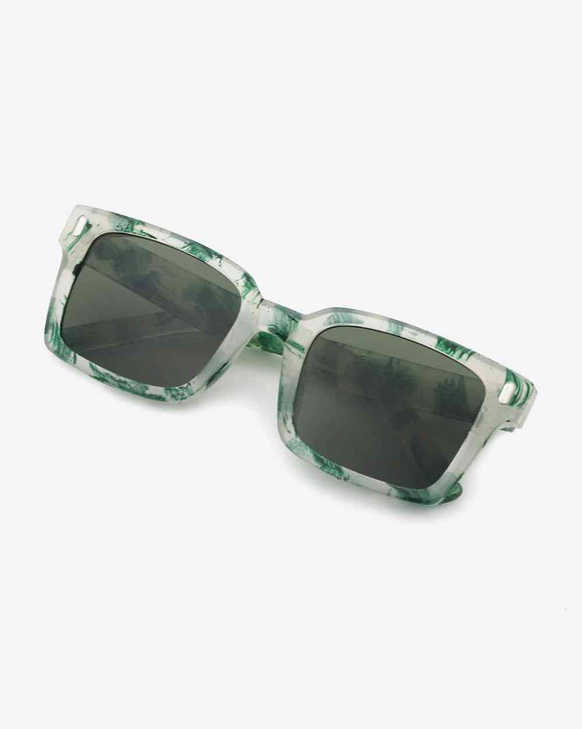 UV400 Polycarbonate Square Sunglasses