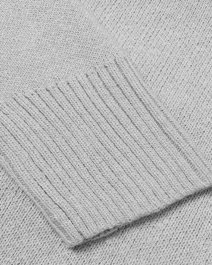 V-Neck Long Sleeve Knit Top
