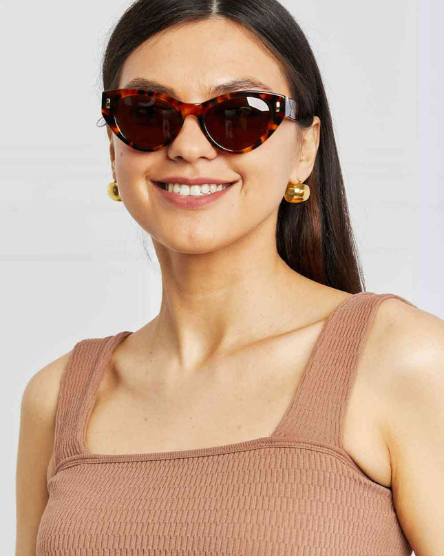 Tortoiseshell Acetate Frame Sunglasses